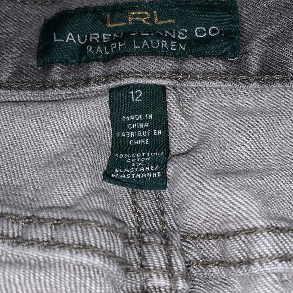 Lauren Ralph Lauren “LRL” grey jeans